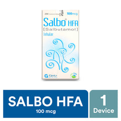 Salbo HFA Inhaler 100mcg