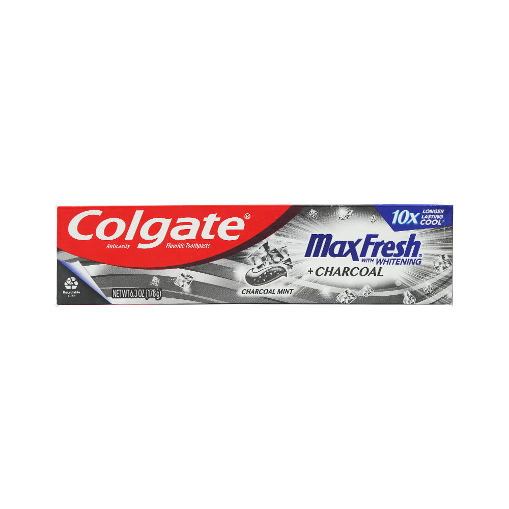 COLGATE PASTE CHARCOAL MAXFRESH WITH WHTIENING 178 GM Default Title - MamasJan Grocery Nonfood