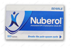 Nuberol Tablets 450mg/35mg (1 Box = 10 Strips) (1 Strip = 10 Tablets)