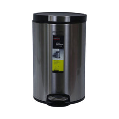 DUSTBIN 12LTR STAINLESS STEEL EK9225-12 Default Title - MamasJan Crockery