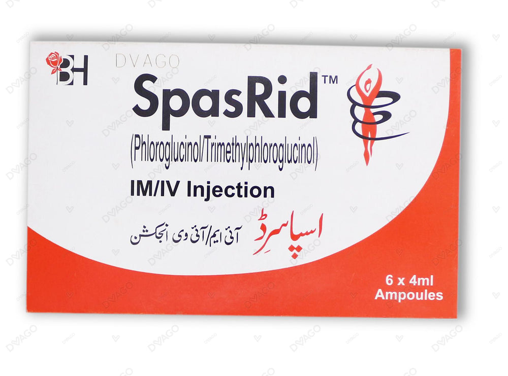 Spasrid IM/IV Injection 4ml (1 Box = 6 Injections)