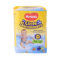 HUGGIES LITTLE SWIMMERS SWIM PANTS 3-4 YEARS 12PC Default Title - MamasJan Grocery Nonfood
