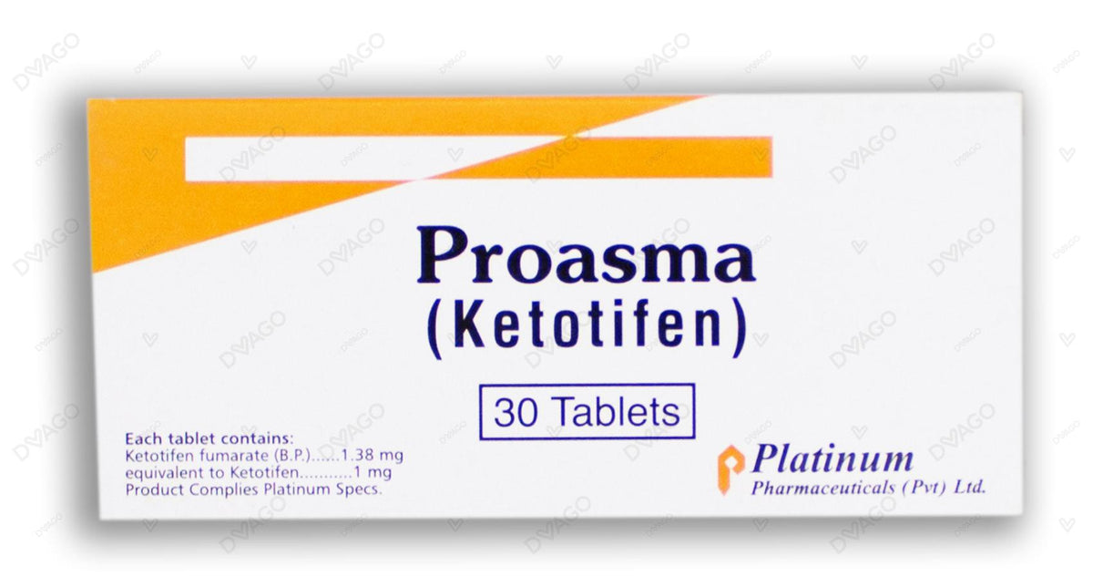 Proasma Tablets 1mg (1 Strip = 10 Tablets)