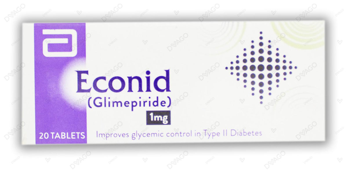 Econid Tablets 1mg (1 Strip = 10 Tablets)