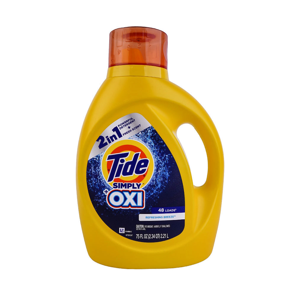 TIDE WASHING LIQUID SIMPLY OXI REFRESHING BREEZE 2.21 LTR Default Title - MamasJan Grocery Nonfood