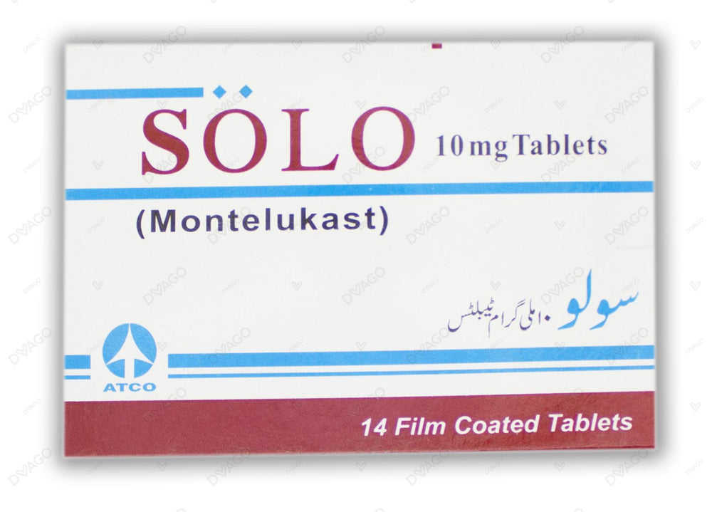 Solo Tablets 10mg