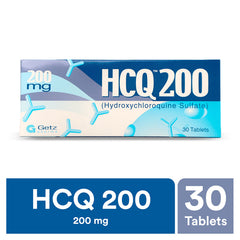 HCQ Tablets 200mg (1 Strip = 10 Tablets)