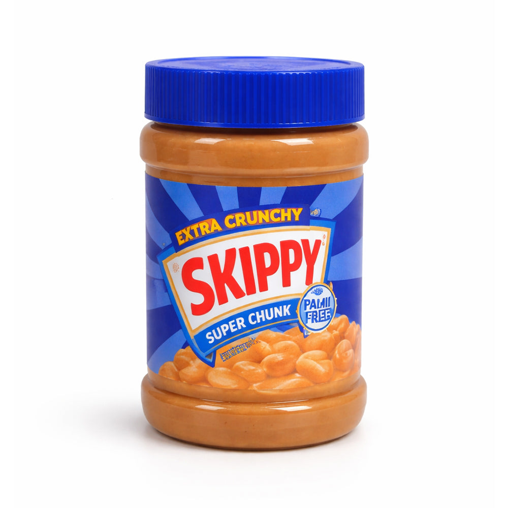 SKIPPY SPREAD PEANUT BUTTER SUPER CHUNK EXTRA CRUNCHY 454 GM Default Title - MamasJan GroceryFoods
