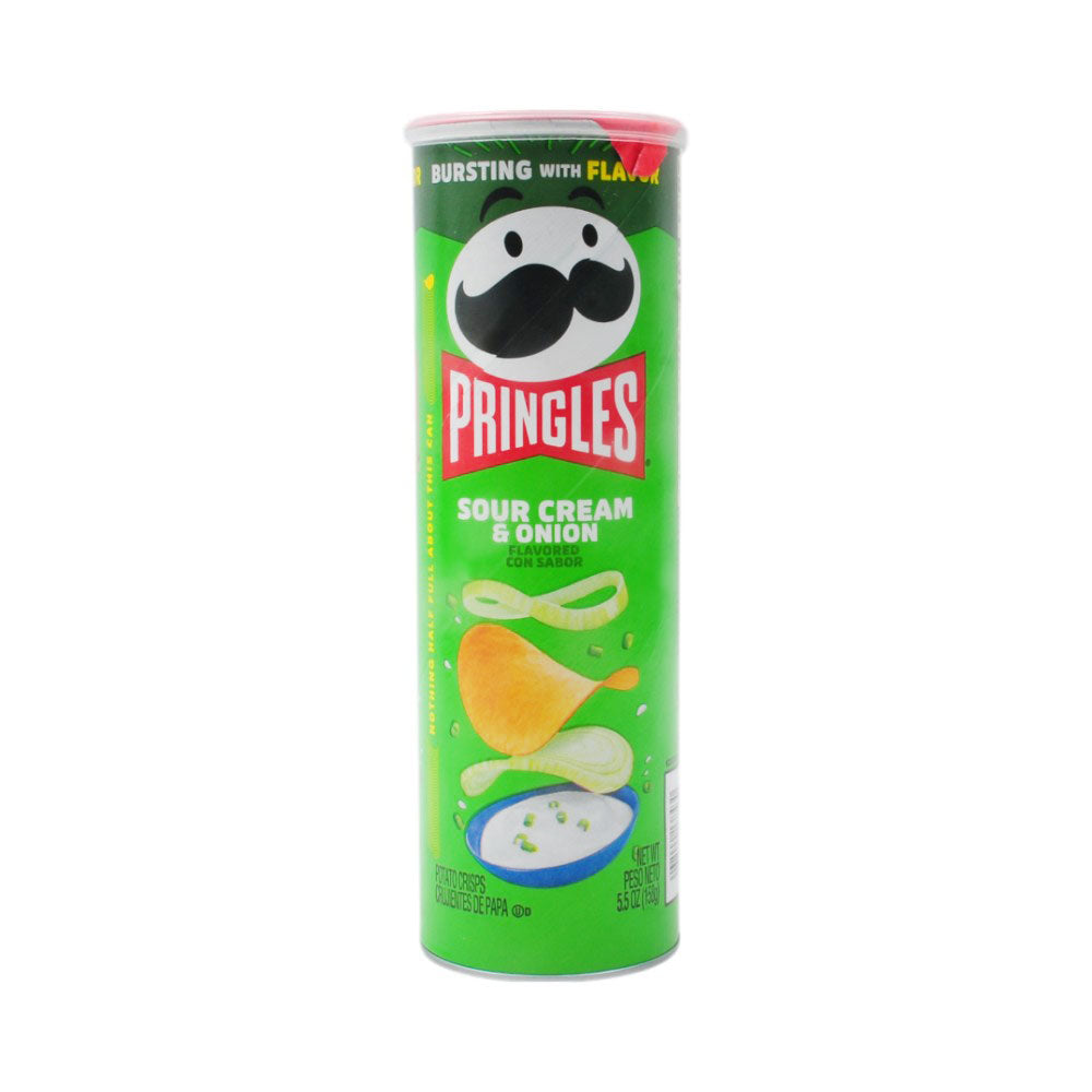PRINGLES CHIPS SOUR CREAM AND ONION 158 GM Default Title - MamasJan GroceryFoods