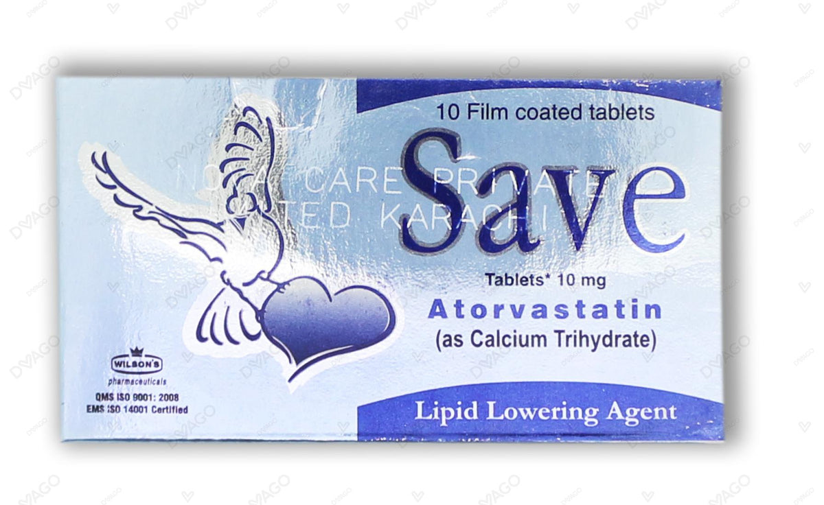 Save Tablets 10mg (1 Box = 1 Strip)(1 Strip = 10 Tablets)
