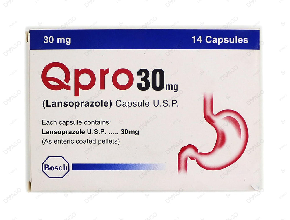 Qpro Capsules 30mg (1 Strip = 7 Capsules)