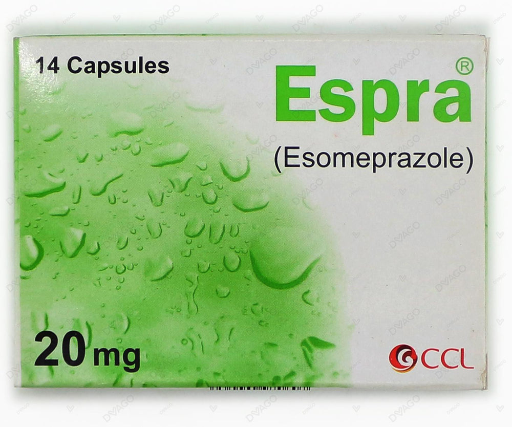Espra Capsules 20mg (1 Strip = 7 Capsules)