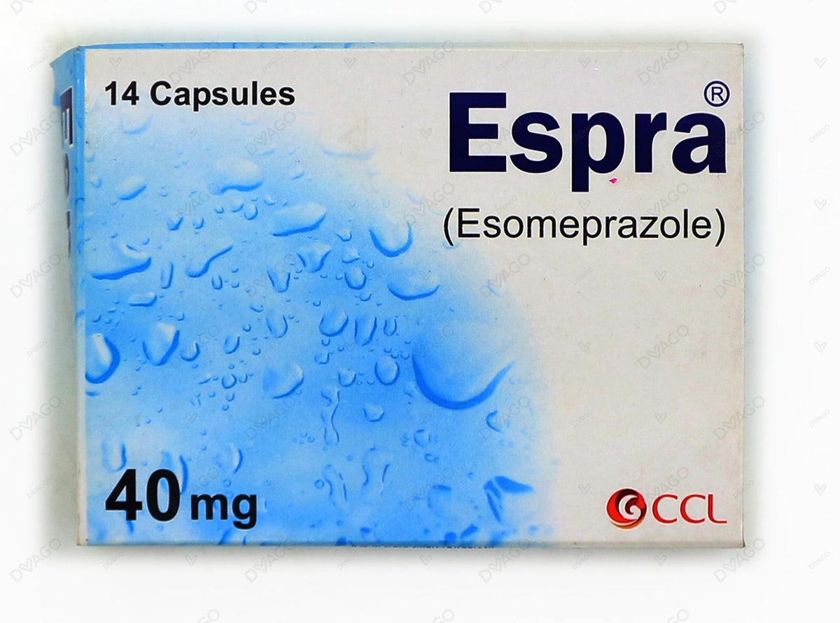 Espra Capsules 40mg (1 Strip = 7 Capsules)