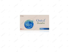 Qutyl Tablets 25mg (1 Box = 1 Strip)(1 Strip = 10 Tablets)
