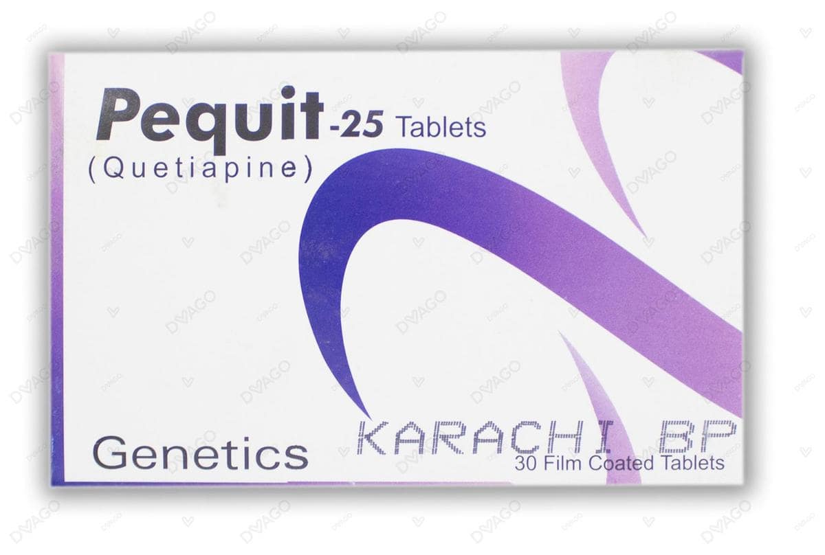 Pequit Tablets 25mg (1 Strip = 10 Tablets)