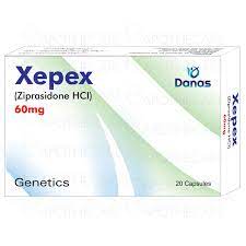 Xepex Capsules 60mg (1 Strip = 10 Capsules)