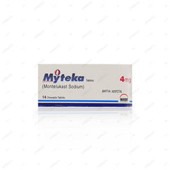 Myteka Tablets 4mg (1 Strip = 7 Tablets)