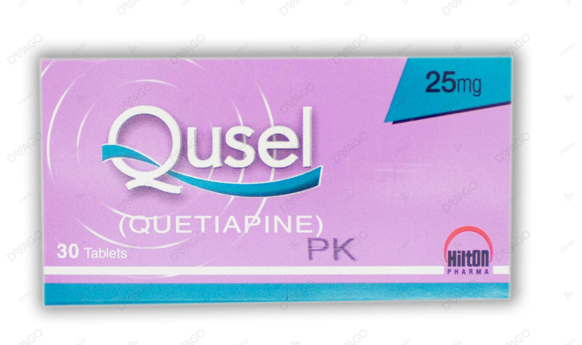 Qusel Tablets 25mg (1 Strip = 10 Tablets)