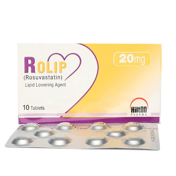 Rolip Tablets 20mg (1 Box = 1 Strip)(1 Strip = 10 Tablets)
