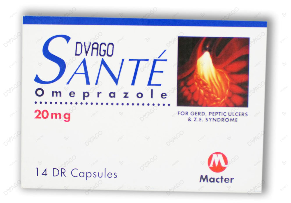Sante Capsules 20mg  (1 Strip = 7 Capsules)