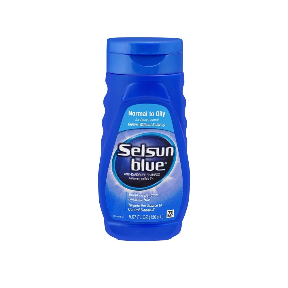 SELSUN BLUE ANTI DANDRUFF SHAMPOO NORMAL TO OILY 180ML Default Title - MamasJan Grocery Nonfood
