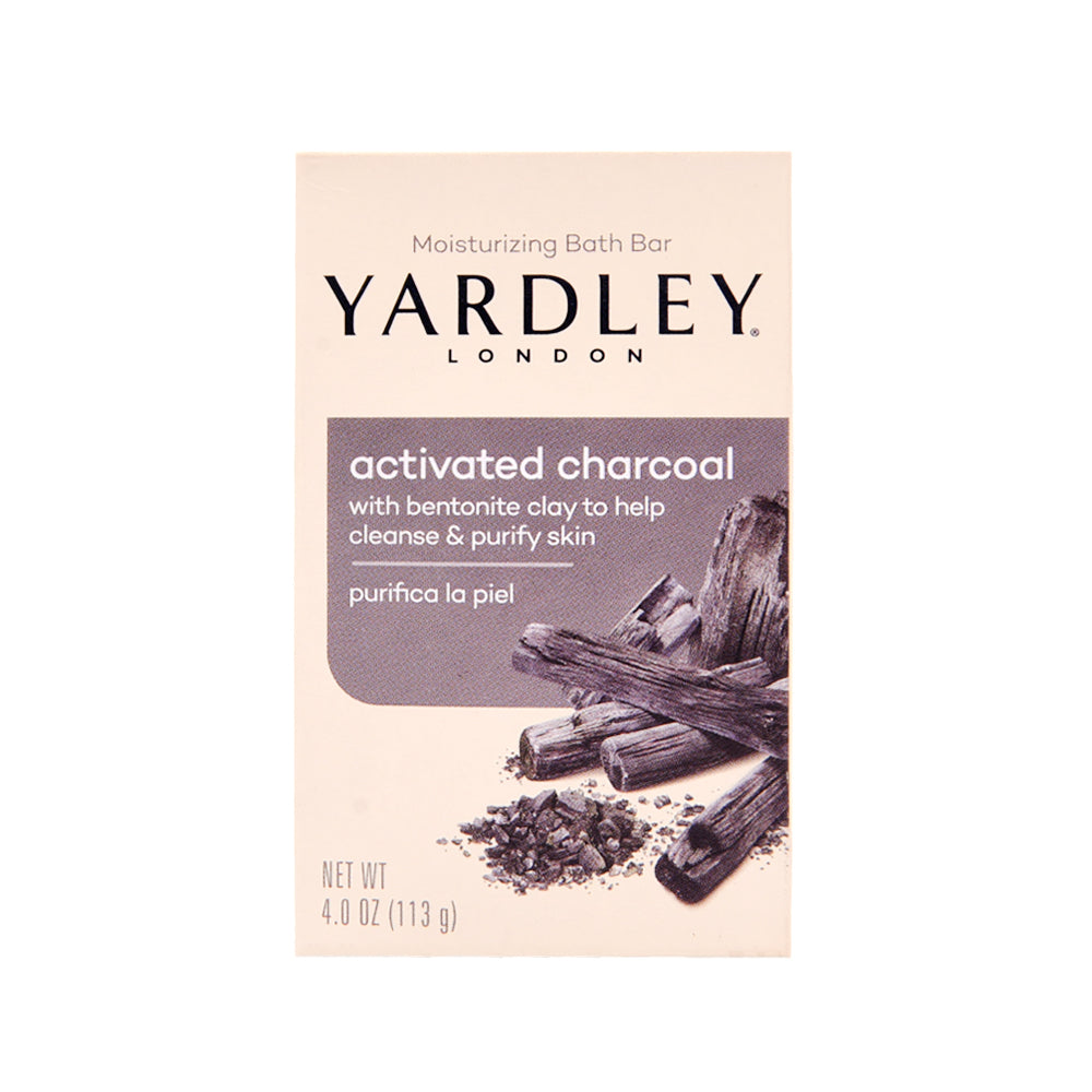 YARDLEY SOAP BARS ACTIVATED CHARCOAL 113 GM Default Title - MamasJan skincare