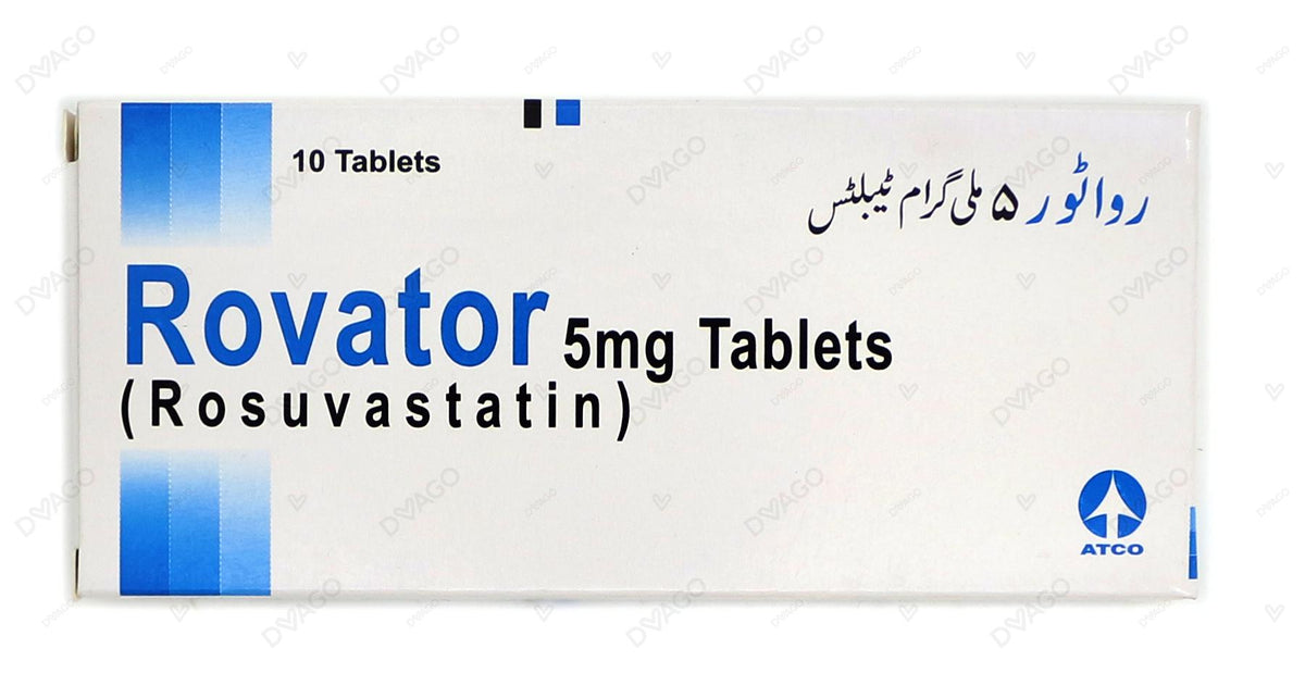 Rovator Tablets 5mg (1 Box = 1 Strip)(1 Strip = 10 Tablets)