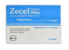 ZECEF  250 MG 14 Tablets