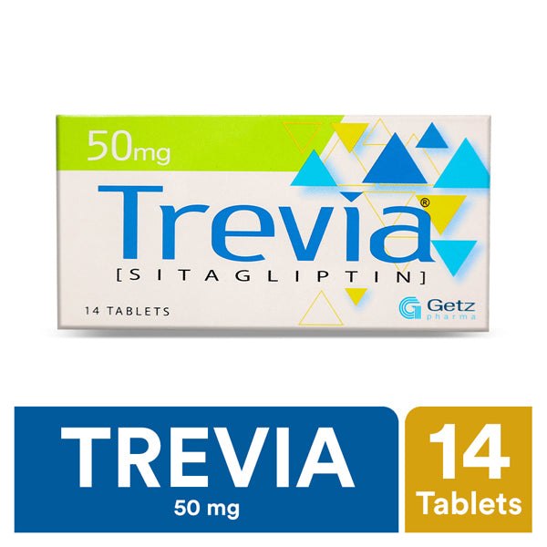 Trevia Tablets 50mg (1 Strip = 7 Tablets)