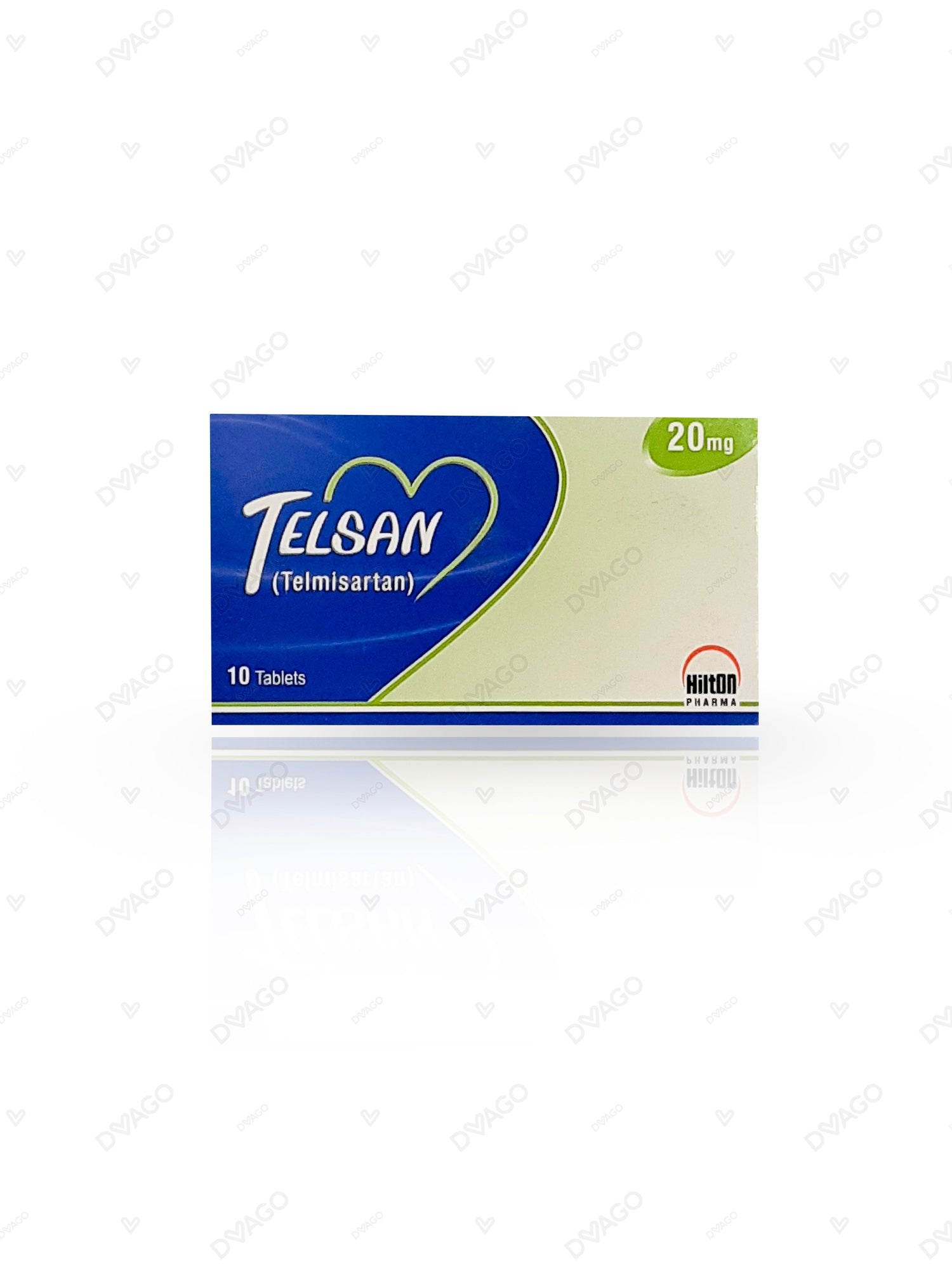 Telsan Tablets 20mg (1 Box = 1 Strip)(1 Strip = 10 Tablets)