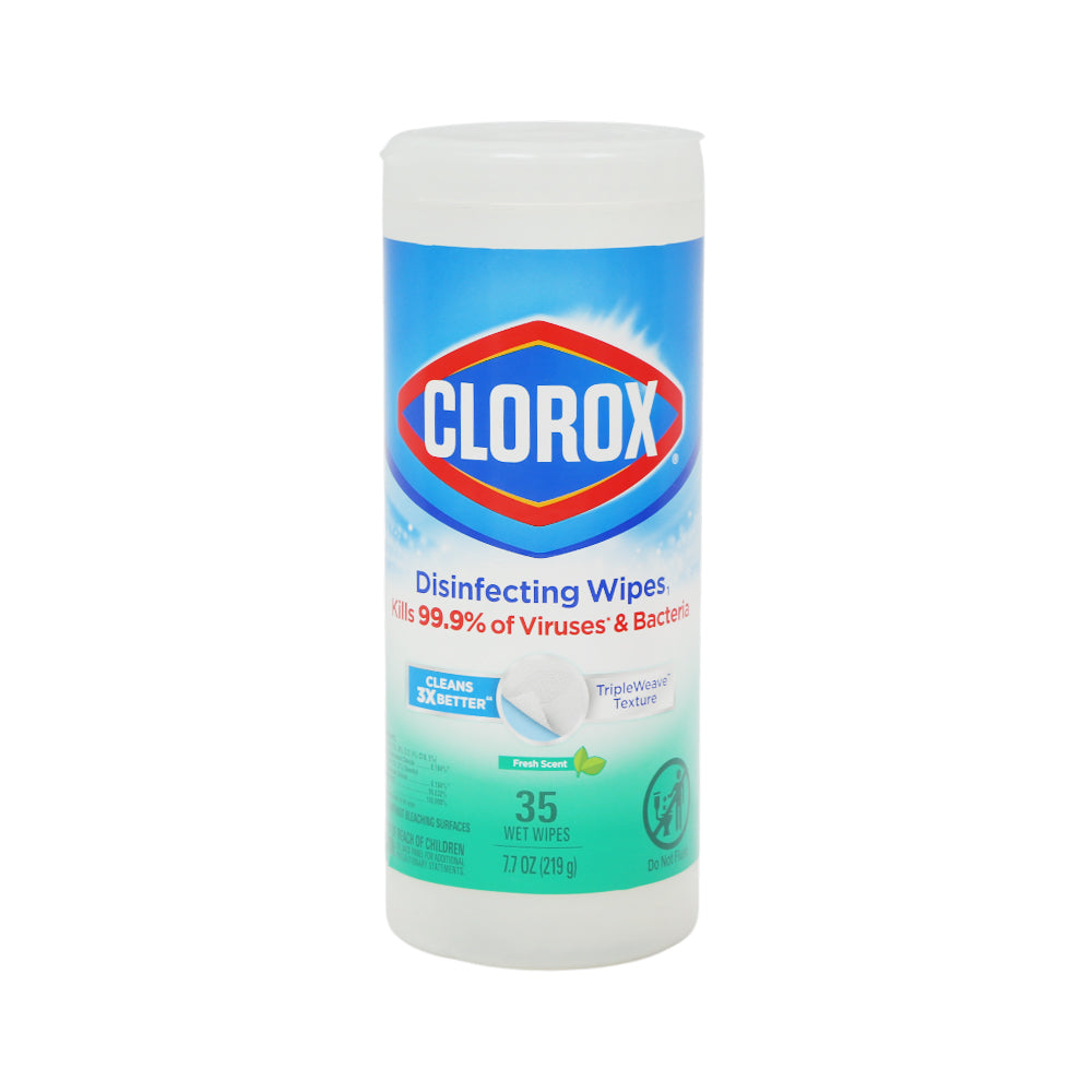 CLOROX WIPES DISINFECTING FRESH SCENT 35S 219 GM Default Title - MamasJan Grocery Nonfood
