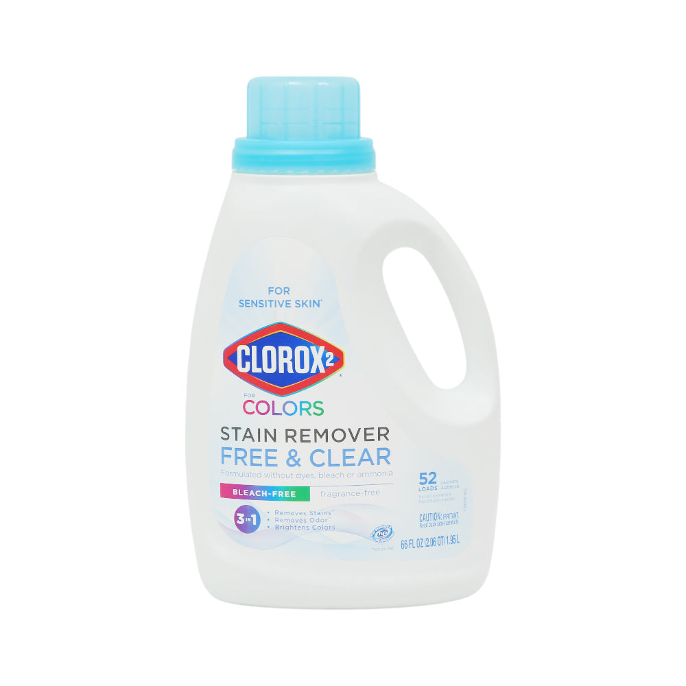 CLOROX2 COLORS STAIN REMOVER FREE & CLEAR 3IN1 1.95 LTR Default Title - MamasJan Grocery Nonfood