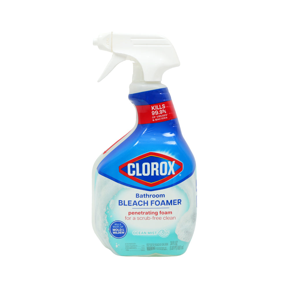 CLOROX BATHROOM BLEACH FOAMER PENETRATING FOAM 887 ML Default Title - MamasJan Grocery Nonfood