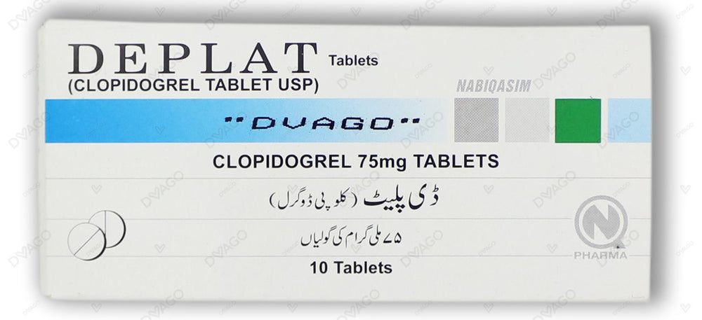 Deplat Tablets 75mg (1 Box = 1 Strip)(1 Strip = 10 Tablets)