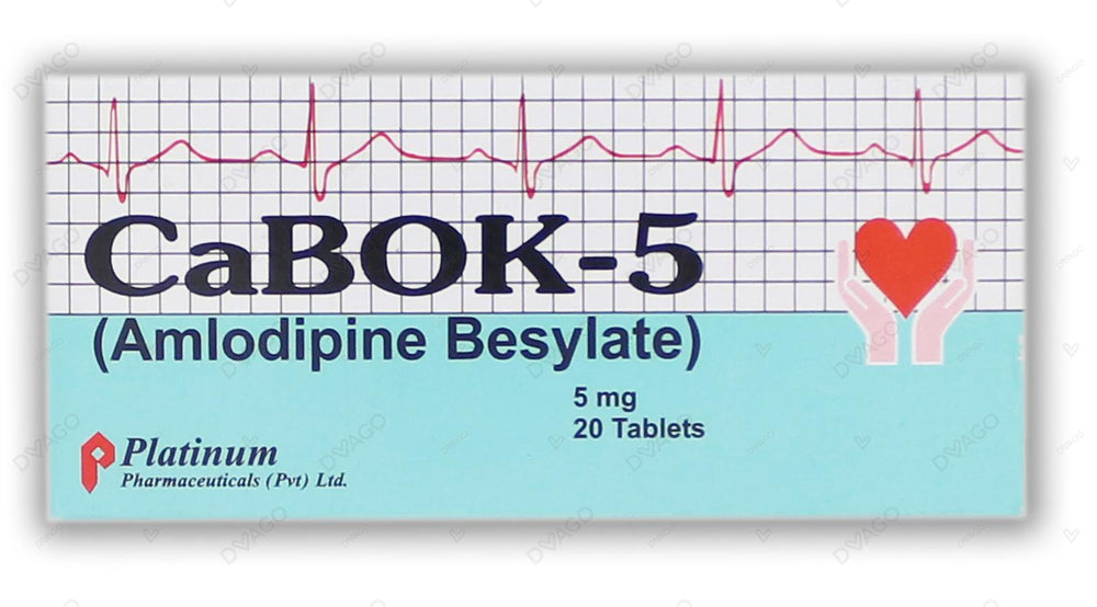 Cabok Tablets 5mg (1 Strip = 10 Tablets)