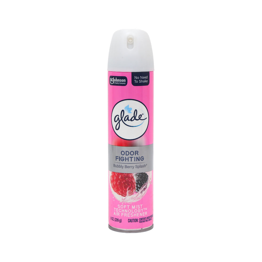 GLADE AIR FRESHENER BUBBLY BERRY SPLASH 226 GM Default Title - MamasJan Grocery Nonfood