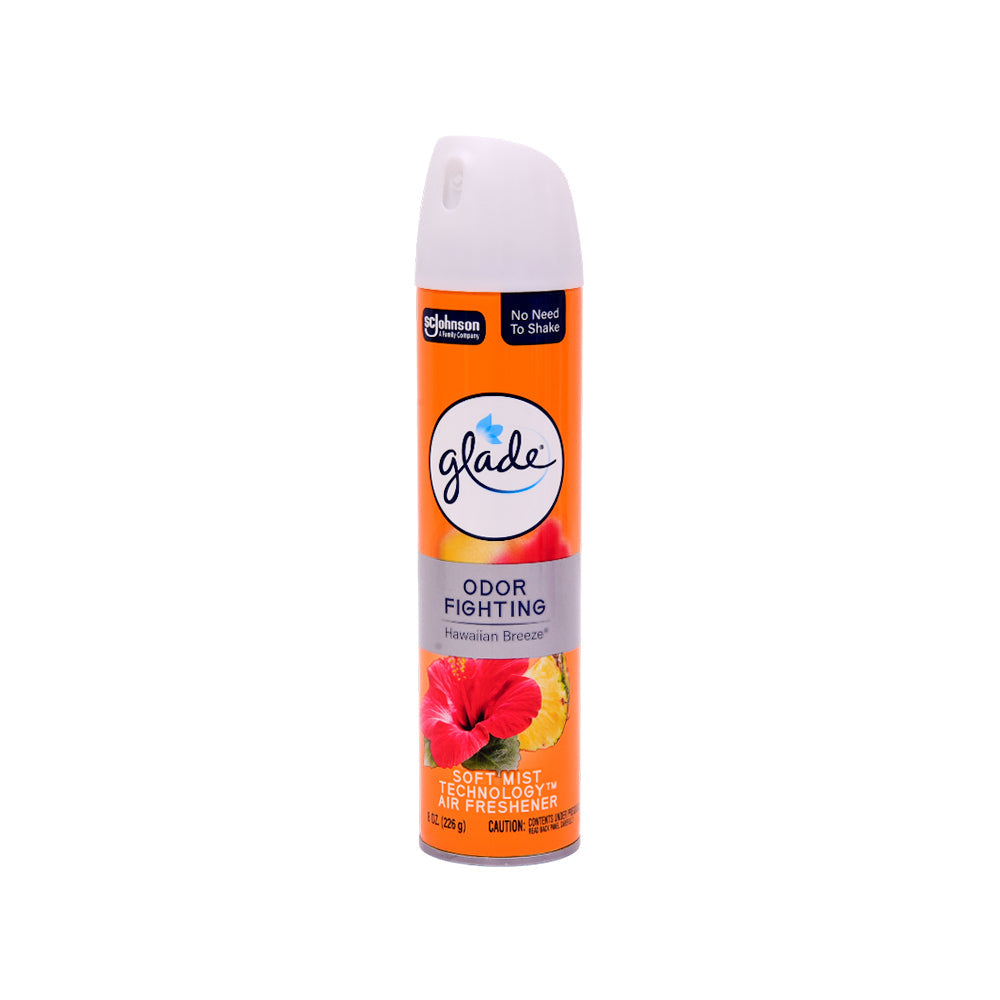 GLADE AIR FRESHENER SOFT MIST HAWAIIAN BREEZE 226 GM Default Title - MamasJan Grocery Nonfood