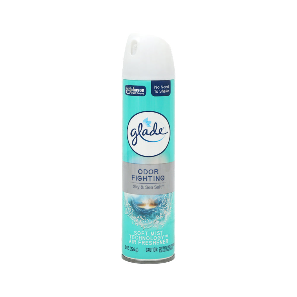 GLADE AIR FRESHENER SKY & SEA SALT 226 GM Default Title - MamasJan Grocery Nonfood