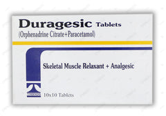 Duragesic Tablets 35mg/450mg (1 Strip = 10 Tablets)