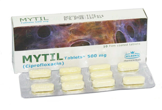 Mytil Tablets 500mg (1 Box = 1 Strip)(1 Strip = 10 Tablets)