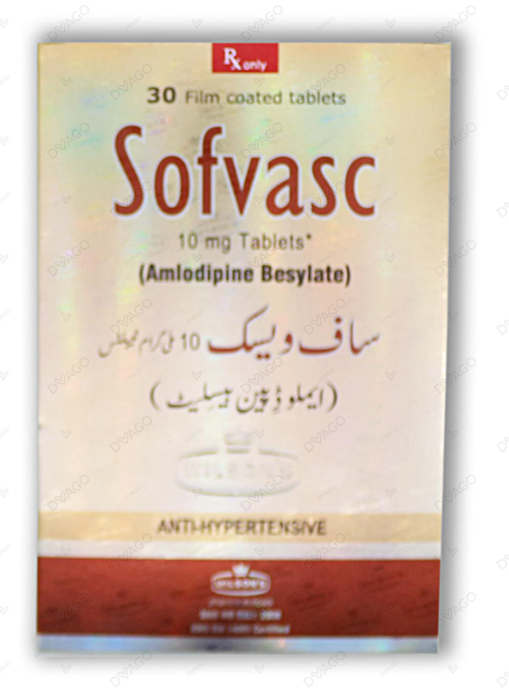 Sofvasc Tablets 10mg (1 Box = 2 Strips) (1 Strip = 15 Tablets)