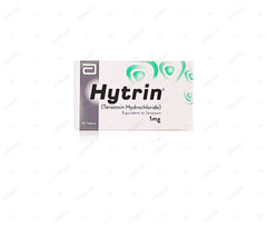 Hytrin Tablets 1mg (1 Box = 3 Strips) (1 Strip = 10 Tablets)
