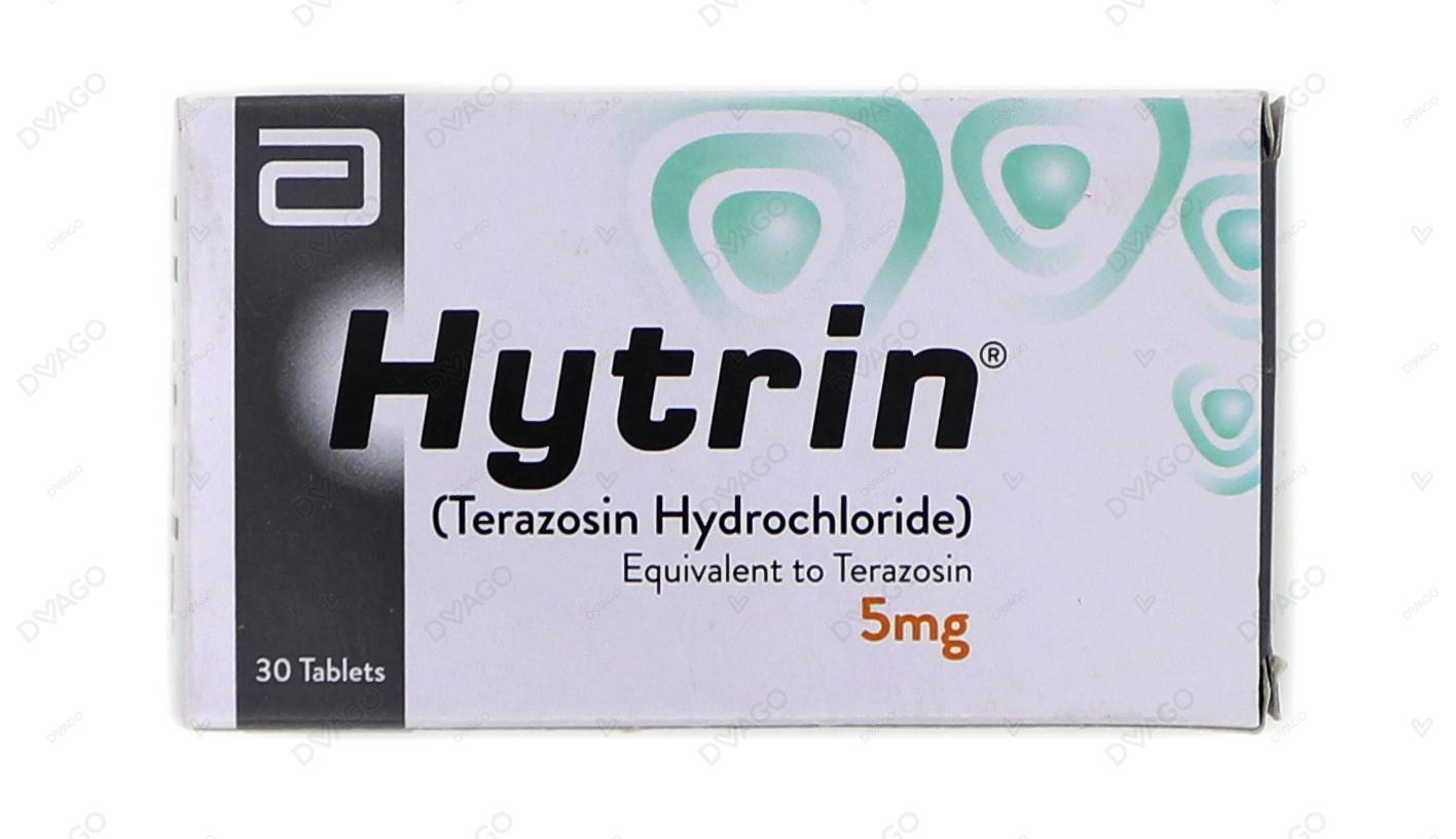 Hytrin Tablets 5mg (1 Strip = 10 Tablets)