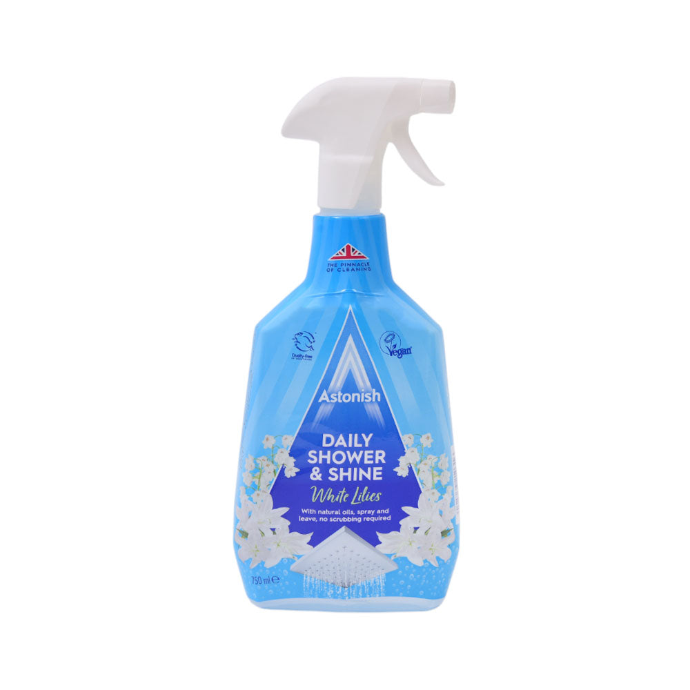 ASTONISH CLEANER DAILY SHOWER SHINE WHITE LILIES 750 ML Default Title - MamasJan Grocery Nonfood