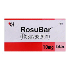 Rosubar Tablets 10mg (1 Box = 1 Strip)(1 Strip = 10 Tablets)