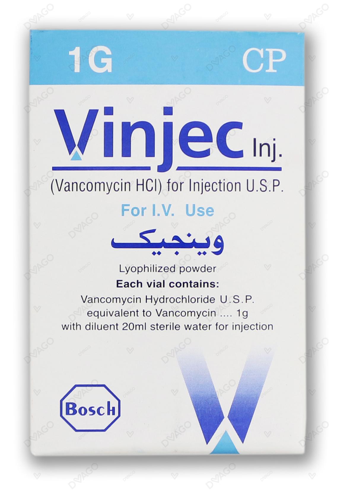 Vinjec Iv Injection 1g (1 Box = 1 Injection)