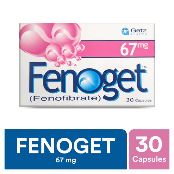 Fenoget Capsules 67mg (1 Strip = 10 Capsules)