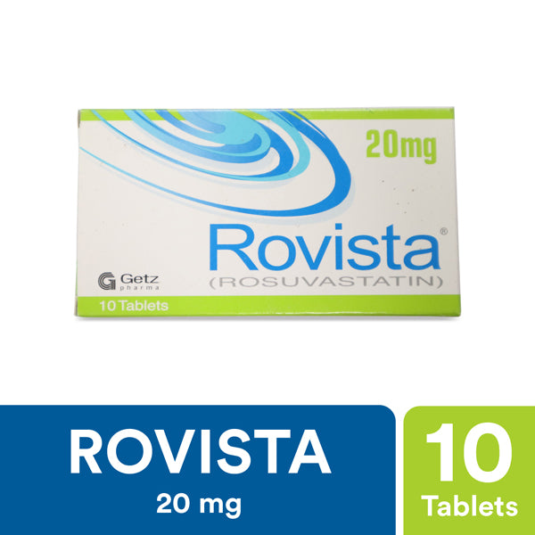 Rovista Tablets 20mg (1 Box = 1 Strip)(1 Strip = 10 Tablets)