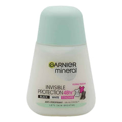 Garnier Roll On Mineral Invisible Protection Floral Touch Bottle 50Ml