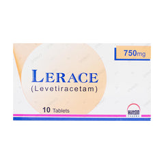 Lerace Tablets 750mg (1 Box = 2 Strips) (1 Strip = 5 Tablets)